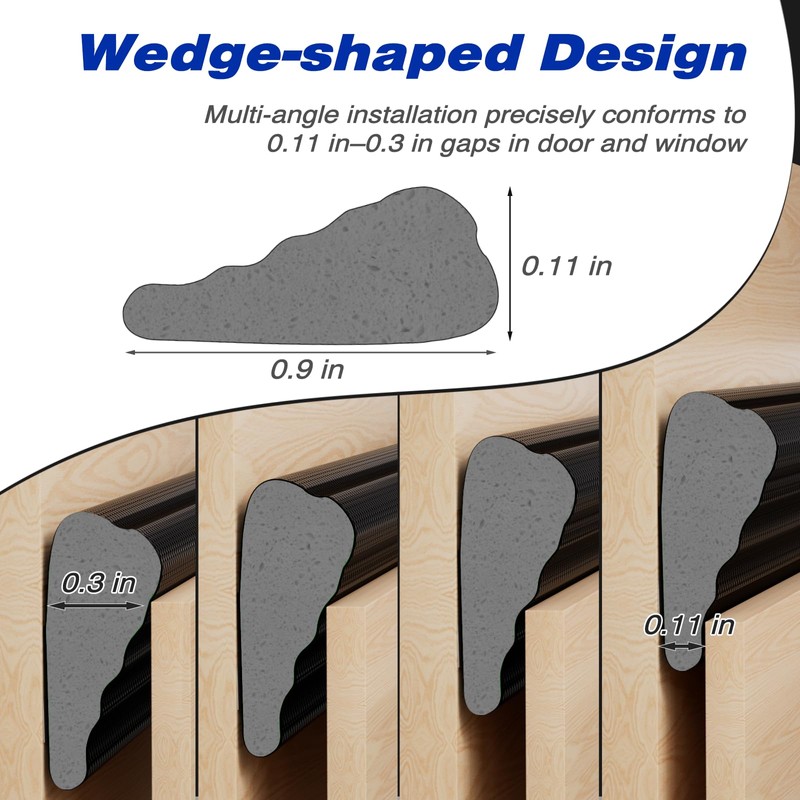 Weather Stripping Door Seal Strip for Door Frame,Window Insulation for