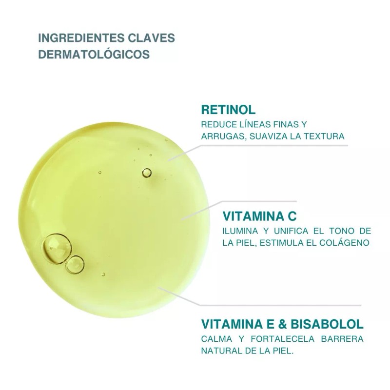 Akcare 2 Serums De Noche Retinol 0.60% Con Vitamina C