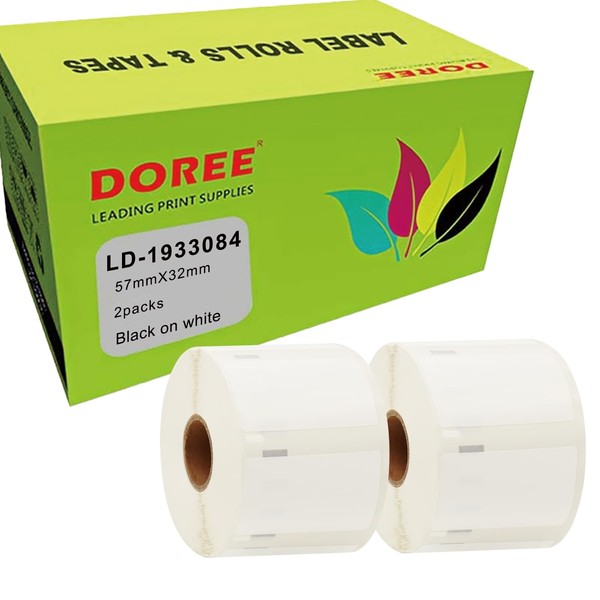 Doree 57 x 32 mm White Durable LabelWriter Labels 1933084,