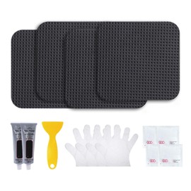 Trampoline Mat Repair Kit,Multipurpose Trampoline Repairing Tool - 5 X 5 inches Square Patches, Breathable Patch for Fixing Tent Trampoline Mat