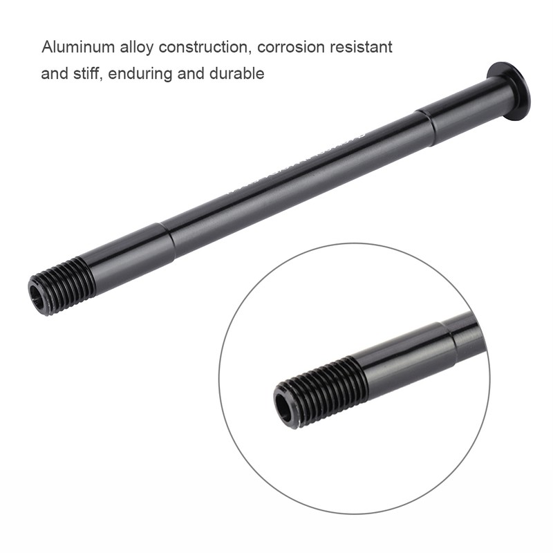 Bike Bicycle Front Hubs Tube Shaft Fork Thru Axle Lever