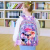 AGSDON 3PCS Kids Backpack, 16" Girl Backpacks for School Elementary