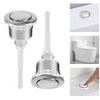 ADERTOS 2 PCS Toilet Flush Button, 38mm Single Press Push Button