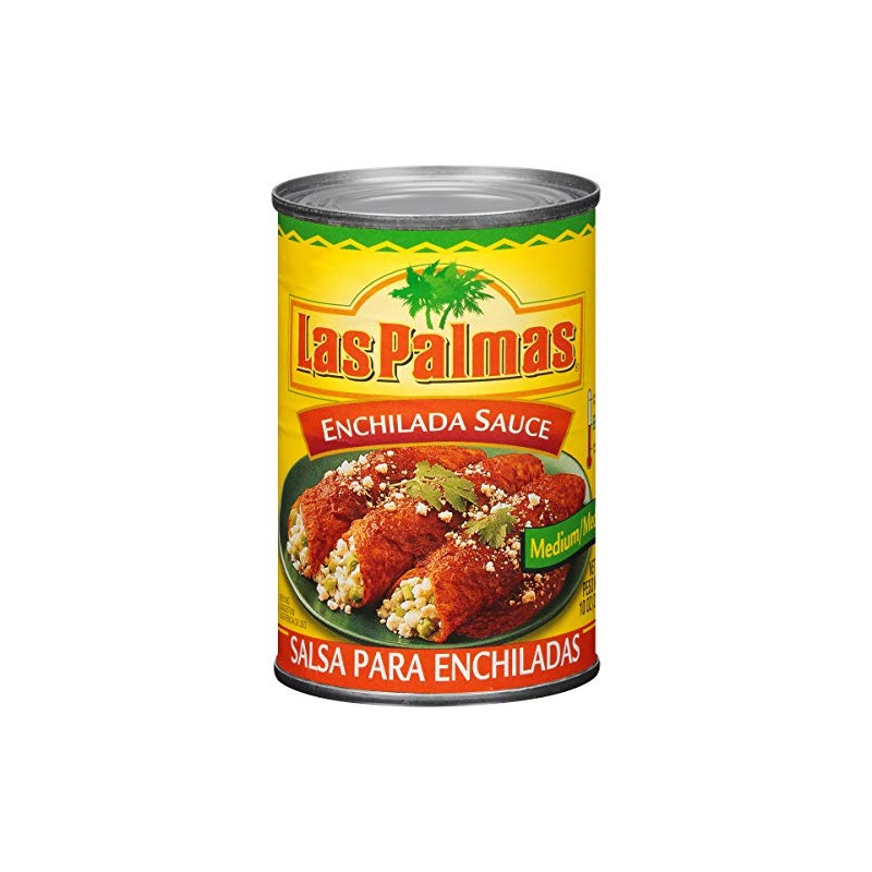 Las Palmas Red Enchilada Sauce, Medium, 10 Ounce (Pack of