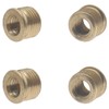 HAJXZH 4 PCS Lamp Holder Finial Adapter Male 1/8 IP