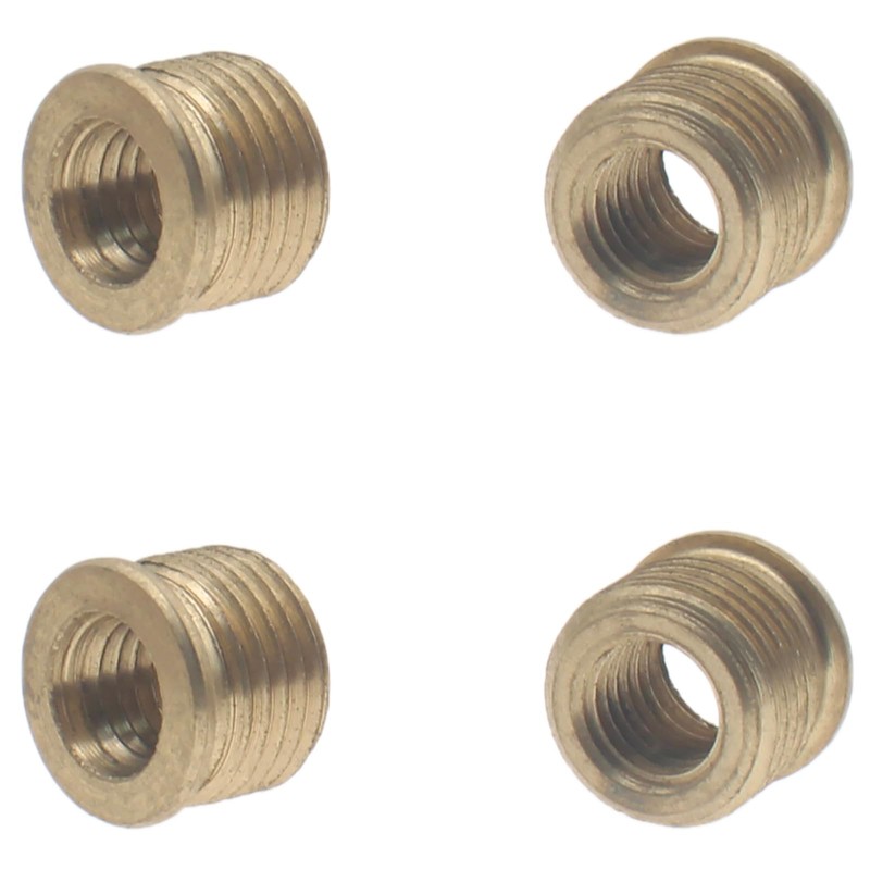 HAJXZH 4 PCS Lamp Holder Finial Adapter Male 1/8 IP