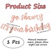 Happy Birthday Banner, 1 Pcs Birthday Banner, Sign for Backdrop
