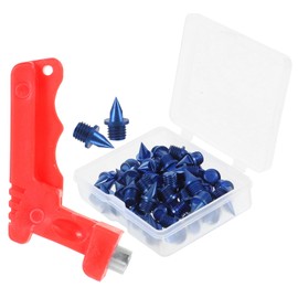Totority 1 Set Shoe Spikes Replacement Track Spikes with Wrench for Running Jumping Shot Put for Easy Installation for Athletes