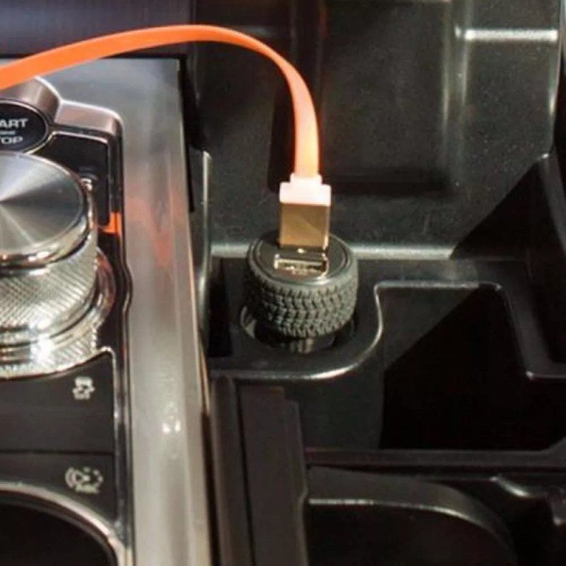Maíz Plug In Cargador Para Auto 2puertos Usb 5v 2.1a
