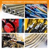 SUNNAREPOON 2-1/4'' Hydraulic Hose Protector Sleeve Hose Sheathing Wrap Cover