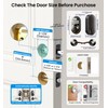 Veise Keyless Entry Door Lock with 2 Lever Handles -