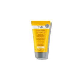 REN Clean Skincare Clean Screen SPF30, Mattifying Face Sunscreen, for Sensitive Skin, Travel Size 10ml