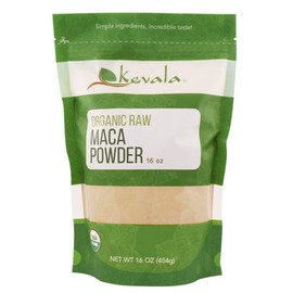 Kevala, Maca, Orgánica, Cruda, en Polvo, 454g