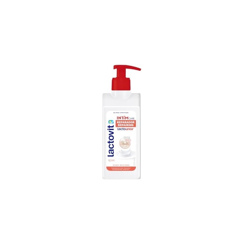 Lactovit Lactourea Gel Íntimo Femenino Reparador Piel Sensible 250 ml