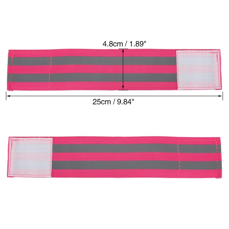 X AUTOHAUX 4 Pcs Reflective Bands for Wrist Reflective Wristbands