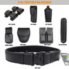 ROCOTACTICAL 8-in-1 Law Enforcement Duty Web Belt Rig, Basketweave Police