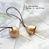 2Pcs Small Gold Plated Hanging Bell Decoration Bell Camping Tent