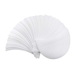 TORMEN 50pcs Eyeshadow Shields Stencils Pads Lint Free Under Eye Patches Prevent Fallout and Residue For Makeup Eyelash Extensions Eyeliner Lip Tinting Makeup