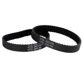 IWONDER Electric Skateboard Belt 290-5M-15 Fit Ownboard Bamboo & Carton at from Cloudwheel Wheel Pulley Kit（2 pcs of 1 Set ）