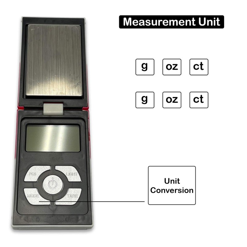 Trimming Shop Digital Pocket Scale 100 x 0.01g Portable Compact