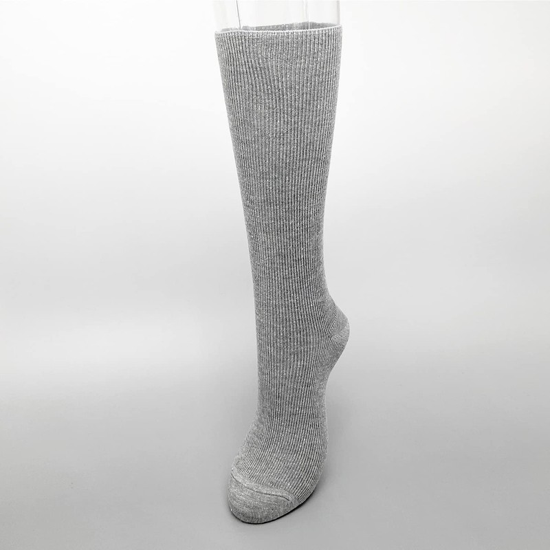 Angel Super Stretchy Socks, High Socks, Gray