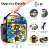 Clastyle Monster Insulated Kids Lunch Bag Large Thermal Cooler Bag