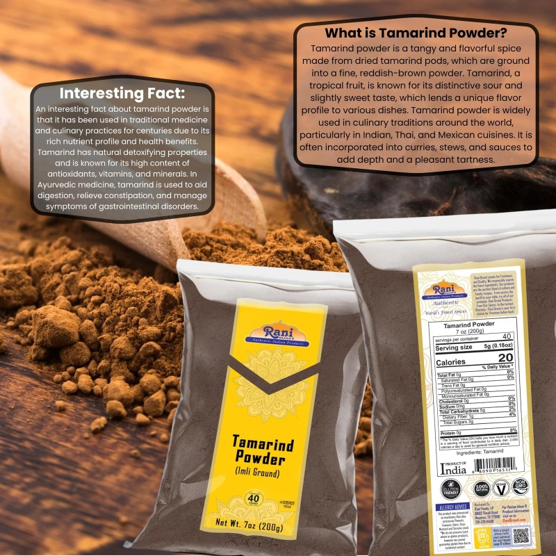 Rani Tamarind Powder (Imli) 7oz (200g)