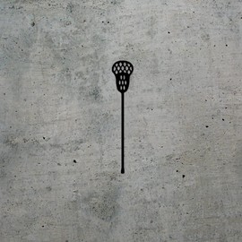 Decal Stickers of Lacrosse Stick Silhouette (Black) (Set of 2) Premium Waterproof Vinyl Decal Stickers for Laptop Phone Accessory Helmet Car Window Mug Tuber Cup Door - BICVER1716851BLW19Y24