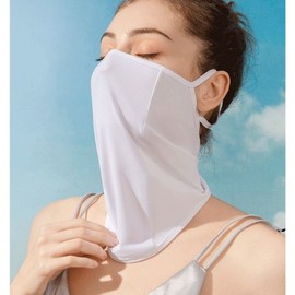 Half Club/Kim Young-ju Golf Women's Mesh UV Protection Cooling Earflap Mask / 김영주골프 여성 메쉬 UV자외선 차단 냉감 귀달이 마스크
