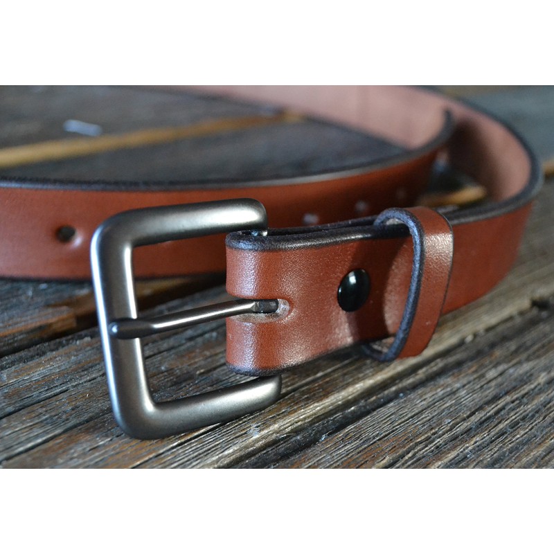 Forest Hill Brown Leather Belt (38")