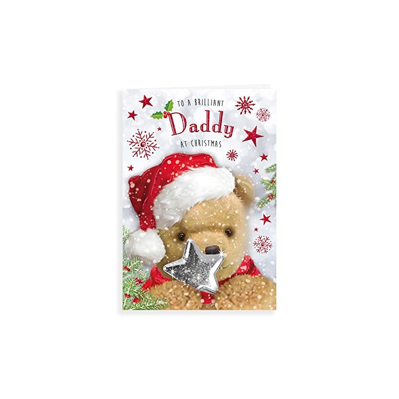 Regal Publishing Cute Christmas Card Daddy - 9 x 6