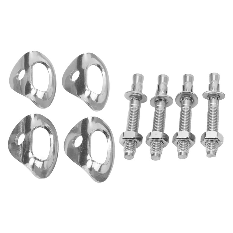 4 Pair Climbing Hanger Stainless Steel Wear Resistant High Load
