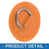A ABSOPRO D Ring Patch Pad PVC Stainless Steel for