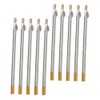 10pcs Waterproof Eyebrow Pencils with Built-in Sharpener Easy to Apply Smudge-Proof Makeup Tool for Natural-Looking Brows