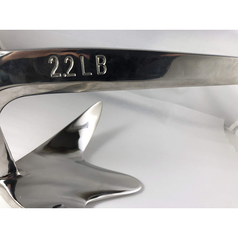 US Stainless Stainless Steel 316 Bruce Claw Force Anchor 2.2lbs