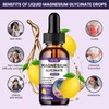 Magnesium Glycinate Supplement, Magnesium Liquid Drops with Magnesium Glycinate 500mg