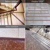 40FT Stair Edge Trim, Non-Slip Rubber Stair Nosing Strip, Self-Adhesive