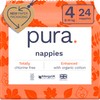 Pura Eco Baby Nappies - Size 4 (8-14kg / 18-31