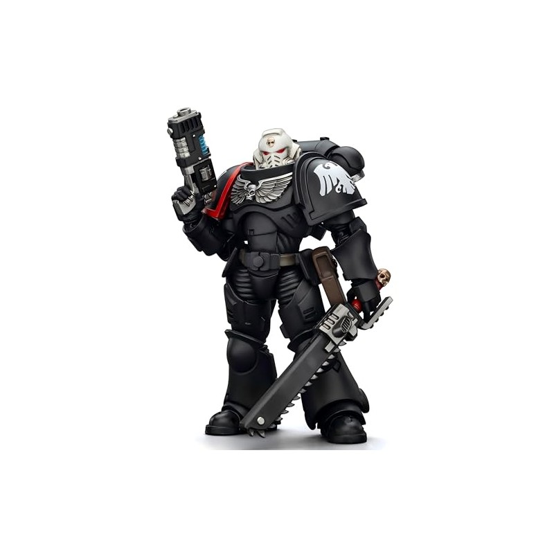 JOYTOY Warhammer 40K Raven Guards Interstellar Warrior Sergeant Ashan 1/18