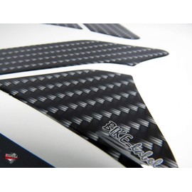 BIKE-label Tank Pad Side Carbon Black Compatible with Honda 800702