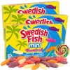 Needzo Mini Tropical Swedish Fish Theater Boxes, Assorted Fruit Flavored