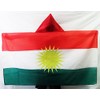 AZ FLAG - Kurdistan Flag - 5ft x 3ft -