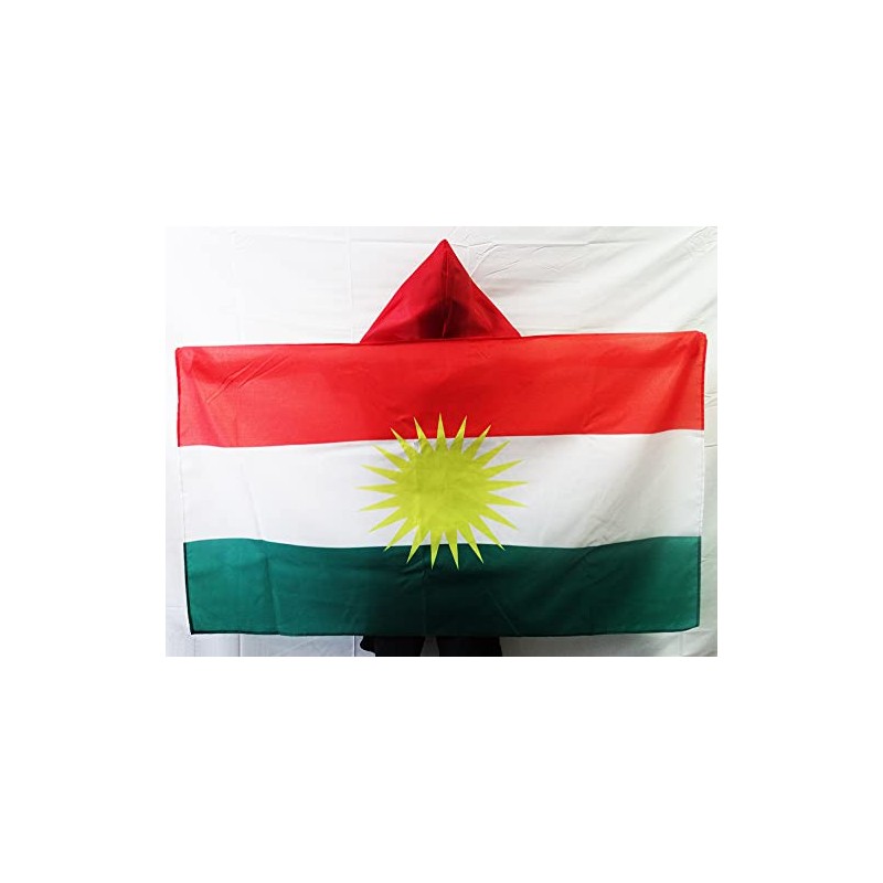 AZ FLAG - Kurdistan Flag - 5ft x 3ft -