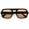 VANLINKER Retro Square Aviator Sunglasses for Women Men 70s Vintage