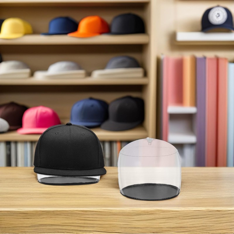PRETYZOOM Hat Holders For Display 2 Pieces Transparent Inflatable Hat