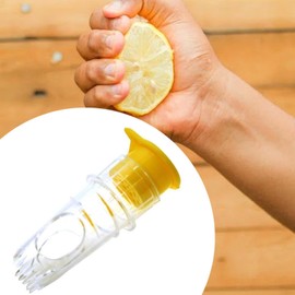 Baoblaze Manual Lemon Juicer Lemon Mini Presser Screw Top Multifunctional Lemon Juicer Fruit Presser for Sports Travel Office Orange