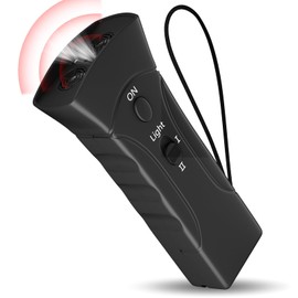 Bye Bye Barking, Anti Barking Device for Dogs, 25FT Dog Barking Deterrent Devices,2 Modes Handheld Ultrasonic Stop Barking Dog Device with LED Indoor Outdoor,Anti Bark Tool for Small Medium Large Dogs