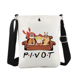 JTOUK Pivot Crossbody Bag Friends Gift Friends TV Show Gift Friends Themed Gift (Pivot CB EU)