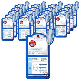 Leaders InSolution Aquaringer Skin Clinic Mask Sheet, 1 Pack, 20 Pieces / 리더스 인솔루션 아쿠아링거 스킨클리닉 마스크 시트, 1개입, 20개