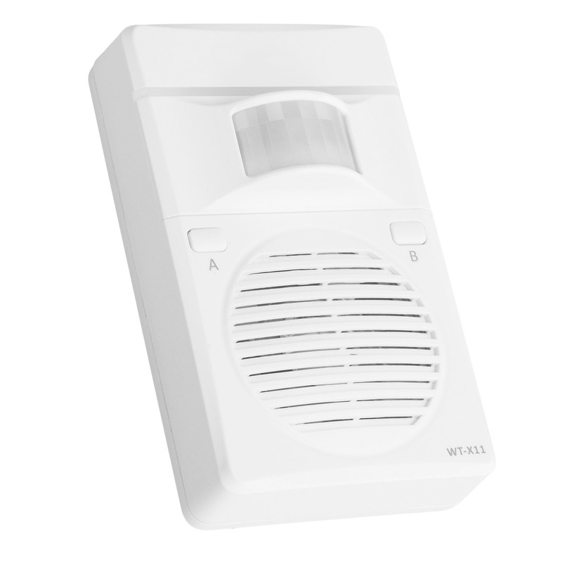WT‑X11 Rechargeable Sensor Detector Voice Reminder Doorbell Sound Speaker 110‑240V